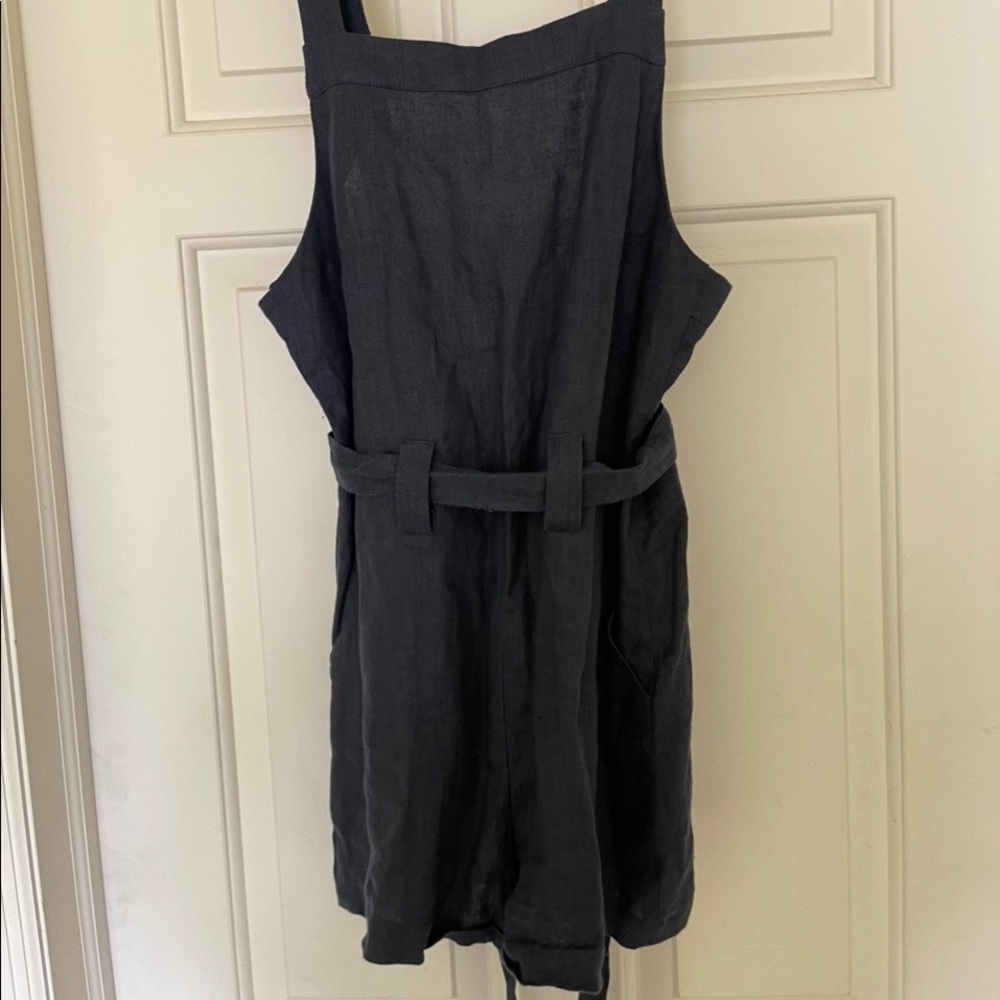 Reformation linen romper!